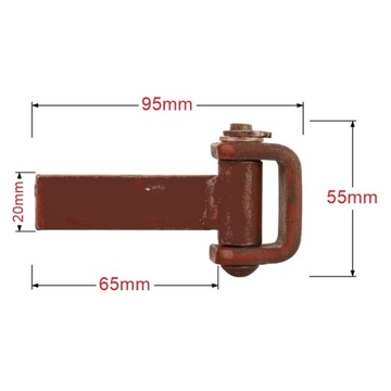 КОМПЛЕКТ ПЕТЛЕЙ, МАЛЕНЬКИЕ СТОРОНЫ