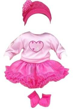 Одежда BABY, кукла BABY BORN, платье BALLET 312