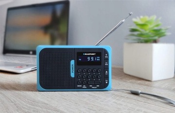 МАЛЕНЬКАЯ ПОРТАТИВНАЯ РАДИО BLAUPUNKT С АККУМУЛЯТОРОМ + АККУМУЛЯТОР