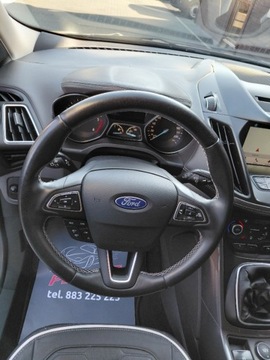 Ford Kuga II SUV Facelifting 1.5 TDCi 120KM 2017 Ford Kuga VIGNALE Full LED El.fotele Kamera Elektryka Tempomat Sensor Alu, zdjęcie 10