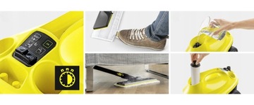 Пароочиститель Karcher SC 3 с дополнительными аксессуарами