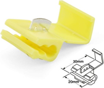 100 шт. БЫСТРОЕ СОЕДИНЕНИЕ КАБЕЛЬНЫЙ РАЗЪЕМ