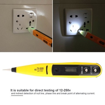 Профессиональный тестер безопасного напряжения и электрометрический детектор G8