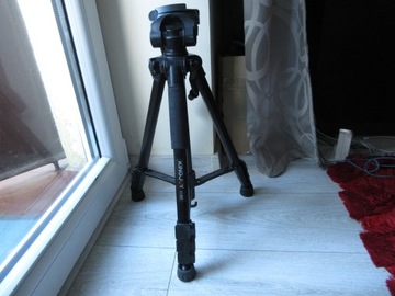 PROFESJONALNY STATYW TRIPOD KINGJOY VT-860 BDB STAN