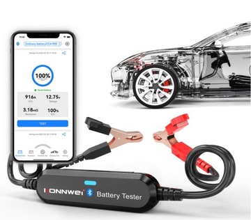 KONNWEI 6V 12V Bluetooth Тестер батареи