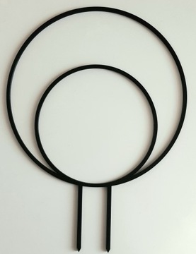 PODPÓRKA PERGOLA DO KWIATÓW KOŁO 2 OBRĘCZ 20 cm h