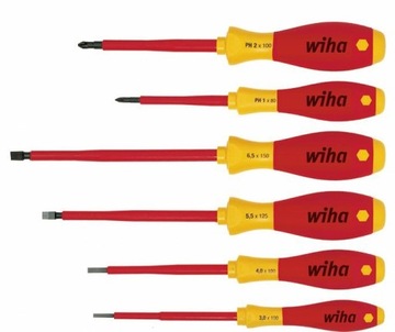 WIHA zestaw wkrętaków SoftFinish electric 6 szt
