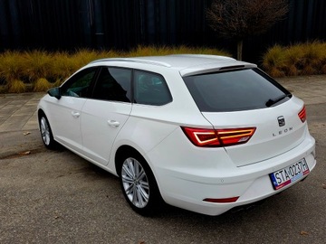 Seat Leon III ST Facelifting 1.8 TSI 180KM 2017 Seat Leon 1,8 TSI Xcellence bezwypadkowy serwis ASO, zdjęcie 8