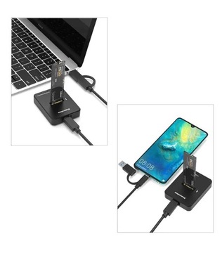 Док-станция M.2 NVME SATA USB-C SSD 10 ГБ