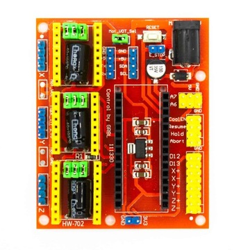 CNC Shield V4 - контроллер фрезерного станка