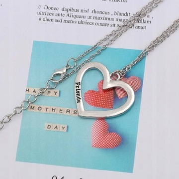 ЦЕПОЧКИ ДЛЯ ДРУЗЕЙ BEST FRIENDS BFF 3 шт.