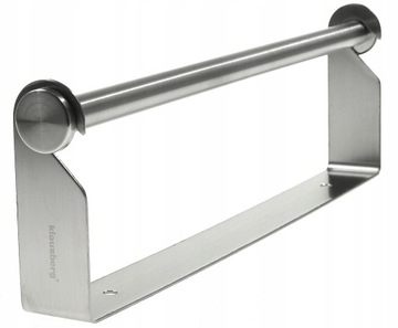 МЕТАЛЛИЧЕСКИЙ ДЕРЖАТЕЛЬ ДЛЯ БУМАЖНЫХ ПОЛОТЕНЦЕВ ИЗ НЕРЖАВЕЮЩЕЙ СТАЛИ