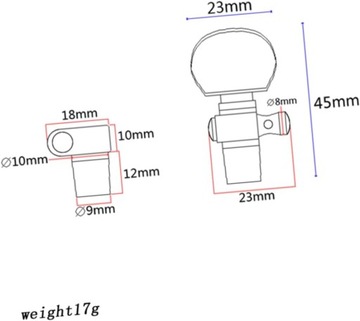 2 szt. banjo-mechanika banjo, klucz do strojenia, śledzie banjo, głosy
