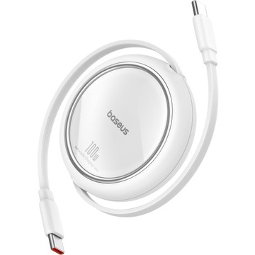 BASEUS KABEL USB-C SZYBKIE ŁADOWANIE PRZEWÓD TYP-C ZWIJANY 100W PD 1m