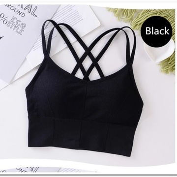 Fitness Sports Bra Women Shockproof Sexy High