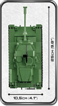 COBI 2239 АМЕРИКАНСКИЙ ТАНК M41A3 WALKER BULLDOG