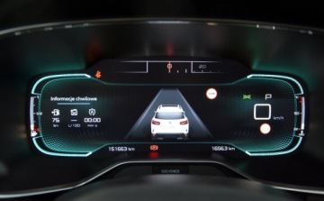 Citroen C5 Aircross SUV 1.6 PureTech 181KM 2020 Citroen C5 Aircross SKORA Alusy LED Navi. grzane Fotele BLIS linne assist, zdjęcie 23