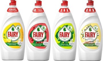 FAIRY 900ml 4 sztuki MIX ZAPACHÓW