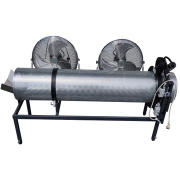 Роторный барабанный грохот ОЦИНКОВАННЫЙ ПЕРФОРИРОВАННЫЙ ЛИСТ 5 мм