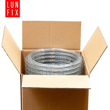 Сетка от грызунов и вредителей ОЦИНКОВАННАЯ 13х13мм h/1,5м ⌀0,8мм 1мб