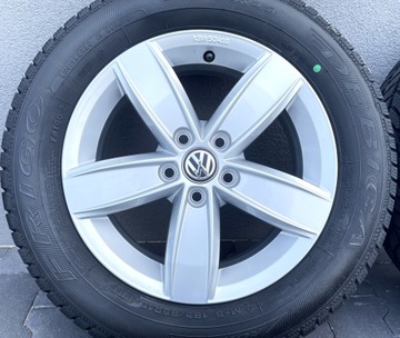 VW POLO KOŁA ZIMOWE 185/65R15 ORYGINALNE NOWE