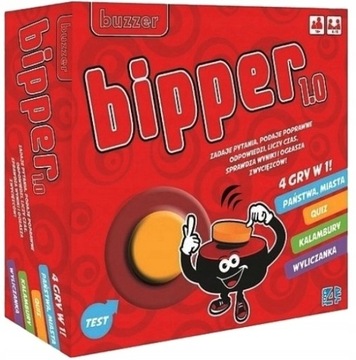 GRA BIPPER 4w1 EDUKACYJNA GRA LOGICZNA !!!