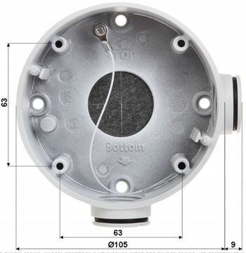 Монтажная коробка HIKVISION DS-1260ZJ