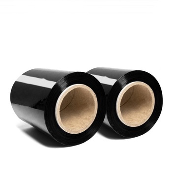 СТРЕТЧ ФОЛЬГА МИНИ РЭП черная 10см 3,3кг