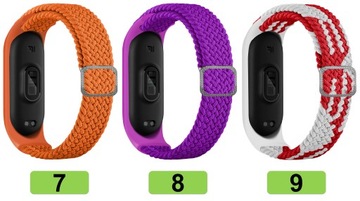 РЕМЕШОК-БРАСЛЕТ ДЛЯ XIAOMI MI BAND 3/4/5/6/7 21 ЦВЕТ