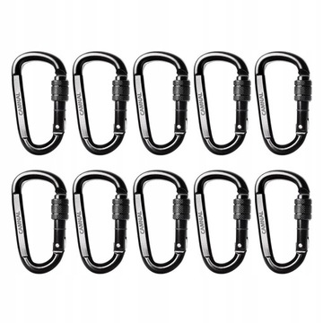 10 sztuk Heavy Duty Outdoor wspinaczka 30KN