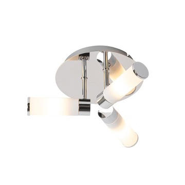 Nowoczesna łazienkowa lampa sufitowa chrom 3-punktowa IP44 - Wanna