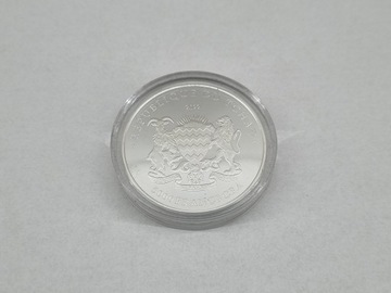 Moneta srebrna próby 999 Bitcoin 5000 franków 1oz