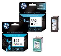 TUSZ ORYGINAŁ HP 339 + 344 NOWE C9363EE C8767EE