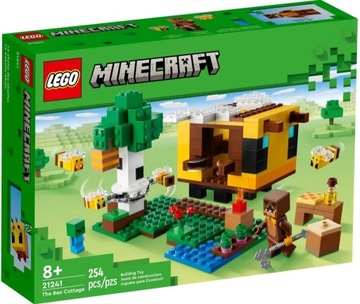 Klocki Lego Minecraft 21241 Pszczeli ul 254 elementy