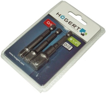 HOGERT HT1S445 ДЕРЖАТЕЛЬ ДЛЯ НАСАДОК 1/4