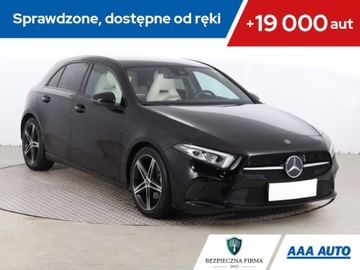 Mercedes Klasa A W177/V177 Hatchback 1.3 200 163KM 2018 Mercedes A A 200, Salon Polska, Automat, Skóra
