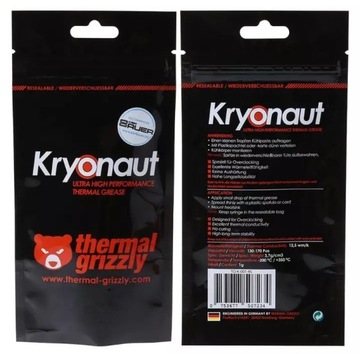 Термопаста Thermal Grizzly Kryonaut 1г