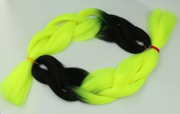 Синтетические пряди ВОЛОСЫ цветные косы дреды