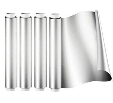 4x FOLIA ALUMINIOWA SPOŻYWCZA 60 m WYSOKA JAKOŚĆ NIEMIECKA