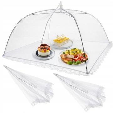 Fly Food Cover Zewnętrzny ekran tipi z siatki