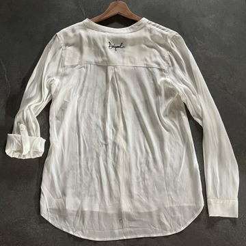 DESIGUAL Luźna Koszulowa Bluzka Tunika XS