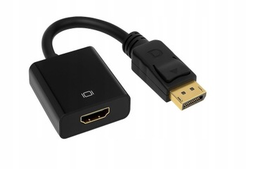 Кабель-адаптер DisplayPort-HDMI DP, конвертер Anytech длиной до 25 см