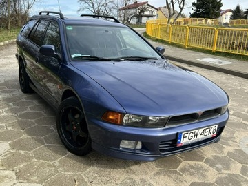 Mitsubishi Galant VIII Kombi 2.5 24V 163KM 1997 Mitsubishi Galant Zarejestrowany 2.5 V6 Klima