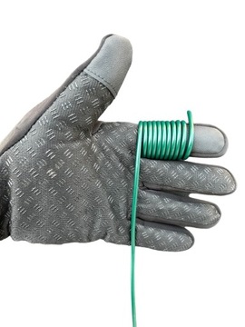 Проволока С ПОКРЫТИЕМ / садовая OC+ПВХ зеленая WINNICA fi 1,6/2,5мм 150Мб