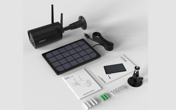 СОЛНЕЧНАЯ НАРУЖНАЯ IP-КАМЕРА WIFI HD 2K 3MP 1296P
