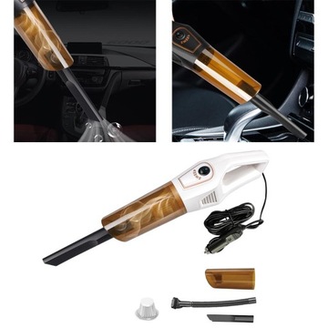 Ручной автомобильный пылесос, высокая мощность 120 Вт.