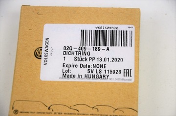 РЕМКОМПЛЕКТ МАСЛЯНОГО НАСОСА VW OE 0GC398008B