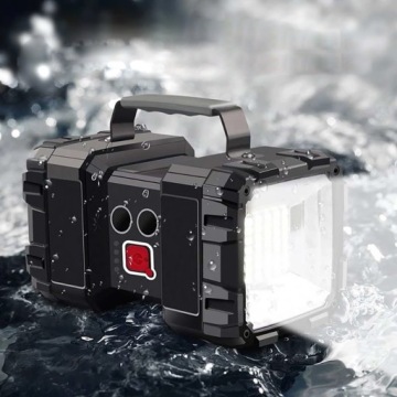 МОЩНЫЙ ПЕРЕЗАРЯЖАЕМЫЙ ФАКЕЛ МНОГОФУНКЦИОНАЛЬНЫЙ POWERBANK ПРОЖЕКТОР USB LED CREE