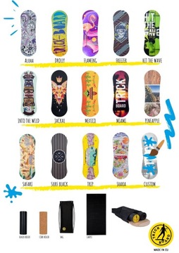 Балансировочная доска Trickboard Large Aloha с пробковым роликом