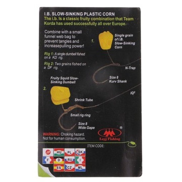 Плавающая кукурузная гантель с вилками для сладкой кукурузы